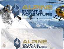 Tablet Screenshot of alpineevent.com